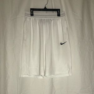 Men’s white nike shorts